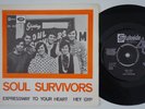 SOUL SURVIVORS Hey Gyp BRUTAL garage scorcher M- SWEDEN 45 mod dancer psych HEAR