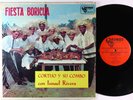 Cortijo Y Su Combo Con Ismael Rivera - Fiesta Boricua LP - Rumba Mono VG+ Shrink