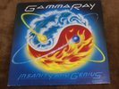 LP GAMMA RAY Insanity And Genius 1993 First Pressing  Insert