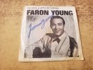 AUTOGRAPHED 1960S EXCELLENT Faron Young She Went A Little Bit Farther 72774 45