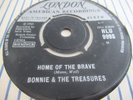 BONNIE & THE TREASURES..HOME OF THE BRAVE..SUPERB UK 1ST ISSUE LONDON HLU 9998