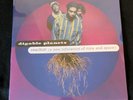 Digable Planets Reachin Purple Blue Splatter Vinyl Record LP