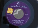 DISCOS COLUMBIA 9724 NORTENO DUETO RIO BRAVO LOS ALEGRES DE TERAN LLORA NUESTROS
