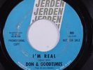 Garage Psych 45 DON & GOODTIMES I'm Real JERDEN promo HEAR q