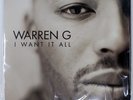 WARREN G I WANT IT ALL RESTLESS 737101 2LP