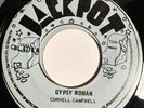 CORNELL CAMPBELL Gypsy Woman / Never Let Me Go JACKPOT 45 RARE REGGAE