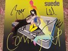 SUEDE - COMING UP - FULLY SIGNED ORIGINAL VINYL LP AUTOGRAPHED Oasis, Blur Pulp