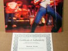 WARREN ZEVON - Stand In the Fire 1980 AUTOGRAPHED w/COA