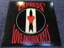 Love and Rockets Express OG 1986 1st Press Big Time Records Post Punk LP EX