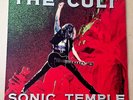 THE CULT SONIC TEMPLE 1989 BEGGARS BANQUET RECORDS