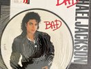 MICHAEL JACKSON - BAD LP VINYL PICTURE DISC EPIC 1987 12
