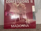 Madonna CONFESSIONS II LP CLEAR VINYL. PRIDE EDITION + POSTER