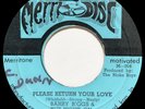 Barry Biggs PLEASE RETURN YOUR LOVE  Deep REGGAE SOUL Merri Disc 45