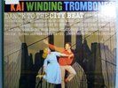 KAI WINDING+HANK JONES CITY BEAT RARE ORIG '59 6-EYE WHITE LABEL PROMO STEREO LP