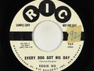 R&B Soul 45 - Eddie Bo - Every Dog Got His Day - Ric - promo