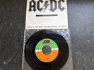 AC/DC That’s The Way I Wanna Rock And Roll  7” Record  EX/EX Rare Spanish Promo