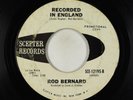 Rockabilly 45 - Rod Bernard - Recorded In England - Scepter - promo