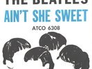 THE BEATLES-PICTURE SLEEVE + 45--(AIN'T SHE SWEET)--PS--PIC--SLV