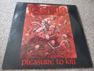 KREATOR -PLEASURE TO KILL- AWESOME RARE FIRST PRESS LP VINYL 1986 EXODUS SLAYER