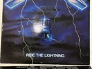 Metallica Ride The Lightning 1984 Megaforce MRI 769 A-1/A-1 1st Press + Insert
