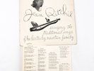 Jean Ritchie Singing the Traditional Songs of Her Kentucky Mountain Family, EX/G
