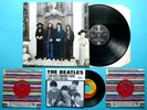SELLING TOGETHER 3 BEATLES 45's LOVE ME DO x 2 + U.S 45 P/S & HEY JUDE PROMO LP