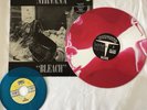 Nirvana – Bleach - Red/White Marbled/ Splattered With 7” Blue Single-RARE