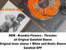 Brandon Flowers - THRASHER - Orange Rust Vinyl Blood Records + Extras - In Hand