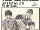 THE BEATLES RAREST CAPITOL PICTURE SLEEVE + 45-(CAN'T BUY ME LOVE)--PS--PIC--SLV