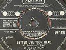 LITTLE ANTHONY AND THE IMPERIALS. Better use your head. Northern perfection.