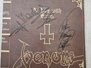 Venom – At War With Satan - Picture Disc  AutographedLP Vinyl VG+ 1984 UK