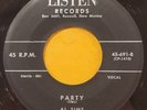 Al Sims Party / Eskimo Sweetheart Listen 45-691 Rockabilly Starday custom NM RAB