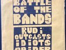 Battle Of The Bands Rudi Outcasts Idiots Spider 2 X 7” Singles Good Vibrations
