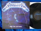 Metallica - Ride The Lightning -NM/NM 2022 RE Thrash Metal Rock Blackend Insert