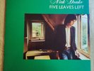 Nick Drake LP Five Leaves Left UK Pink Island Rim 1972 2nd Press MINTY AMAZING