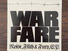 Warfare - Noise, Filth & Fury - UK 1984 Heavy Metal Punk EP Vinyl 45