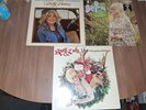 3 DOLLY PARTON RECORD ALBUMS:NEW HARVEST:JUST WAY I AM/CHRISTMAS W/ KENNY ROGERS