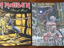 IRON MAIDEN Piece Of Mind European Reissue & Somewhere In Time Vinyl Remaster