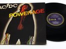 AC/DC Powerage 1978 Aussie MAXICUT 1st Pressing Blue Label Vinyl LP Record EX