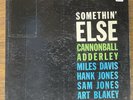 Cannonball Adderly Miles Davis Somethin’ Else LP 1958 MONO Blue Note Art Blakey
