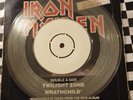 IRON MAIDEN - TWILIGHT ZONE- UK CLEAR VINYL  7