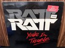 Rare Sealed RATT  You’re In Trouble Vinyl EP