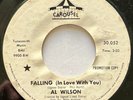 AL WILSON Falling (In Love With You) 1971 SOUL PSYCH Carousel 45