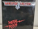 Maltese Falcon Metal Rush 1984 Roadrunner Records Black Vinyl Album Vintage 80s