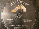 ELVIS PRESLEY 78RPM RARE 1956 1S STAMPS SHELLAC ORIGINAL