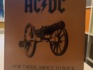 AC/DC FOR THOSE ABOUT TO ROCK ATLANTIC K50851 UK 1ST PRESS 1981 LP Vinyl EX/EX