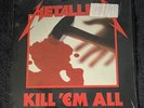 Metallica Kill ’Em All 1983 Megaforce MRI 069 Original Vinyl LP VG+ Shrink