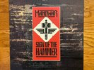Manowar - Sign of the Hammer LP Ten Records 1984 UK 1st Pressing w/ Inner VG+