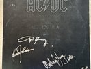AC/DC Back In Black signed Vinyl Autogramm Angus, Brian, Malcolm, Chris Slade