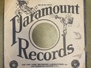RARE PARAMOUNT 78 RECORD SLEEVE ONLY - Trumpet & Trombone Illustration, GREAT
